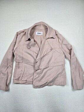 Bb Dakota Womens Light Dusty Pink Waterfall Jacket Size S